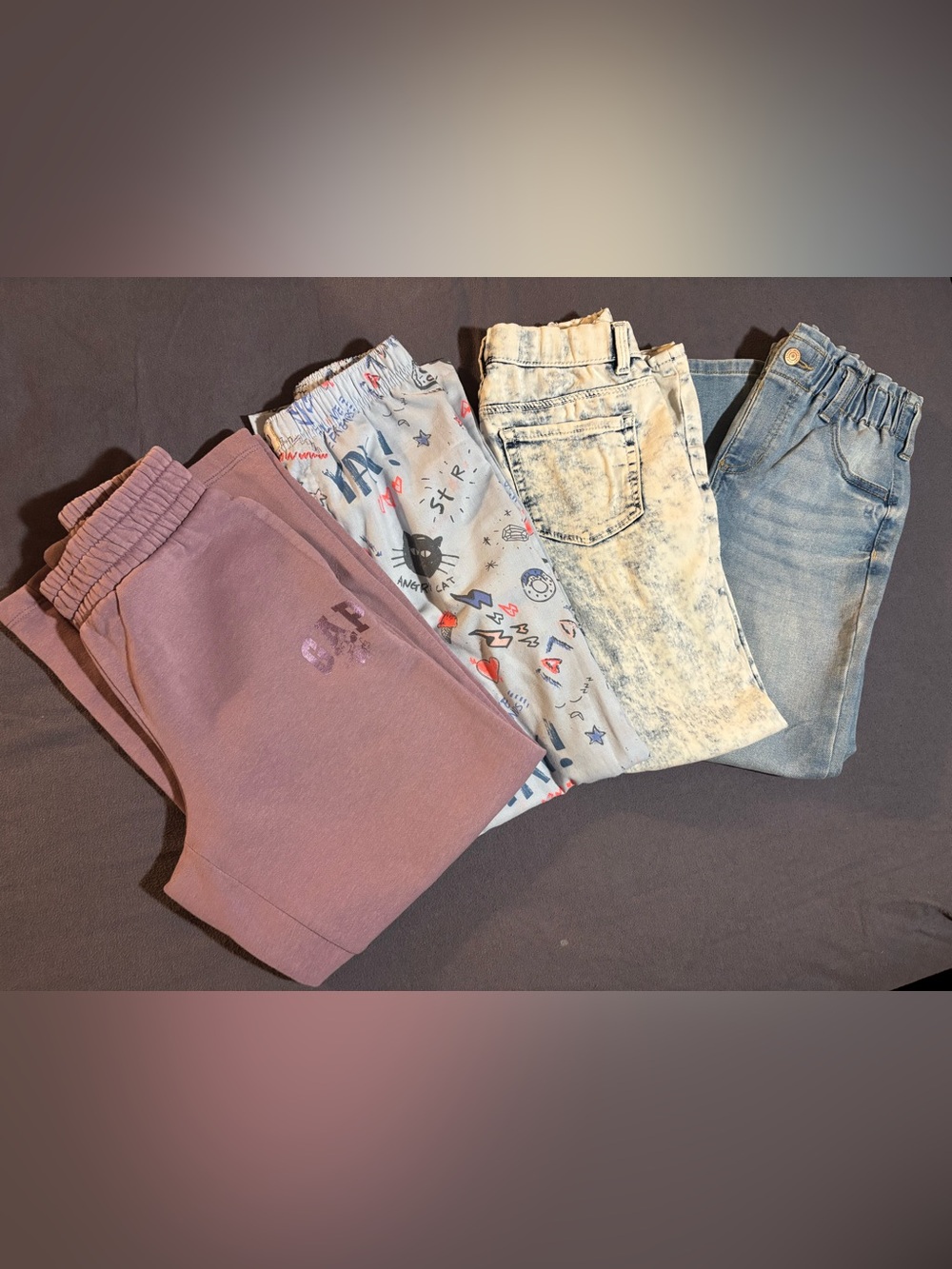 GAP Girls wide Leg Pink Sweatpants, pajamas & Jeans